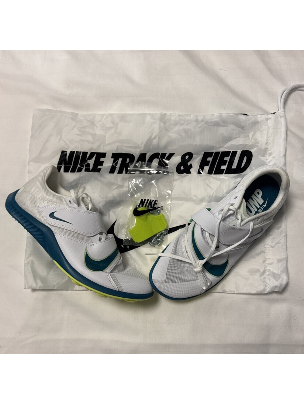 Nike Zoom Rival Jump Track & Field Shoes  DR2756-100 size 8 White